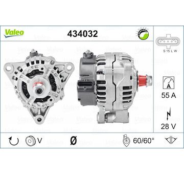 generátor VALEO 434032