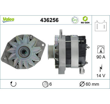 generátor VALEO 436256
