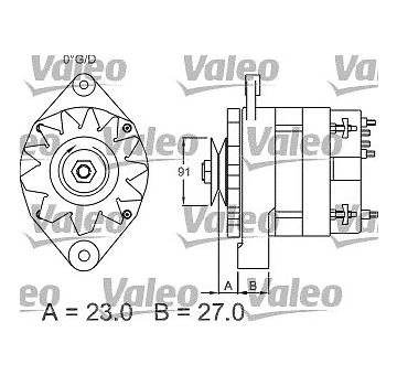 generátor VALEO 436274