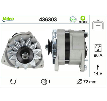 generátor VALEO 436303
