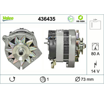 generátor VALEO 436435