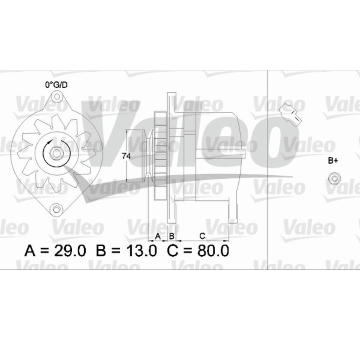 generátor VALEO 436506