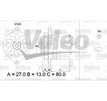 generátor VALEO 436507
