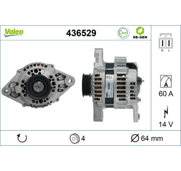 generátor VALEO 436529