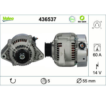 generátor VALEO 436537
