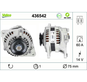 generátor VALEO 436542