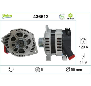 generátor VALEO 436612