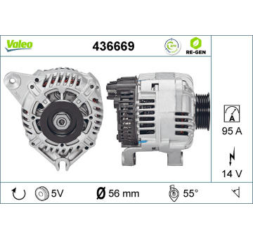 generátor VALEO 436669