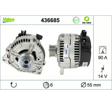 generátor VALEO 436685