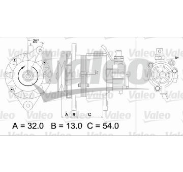 generátor VALEO 437143