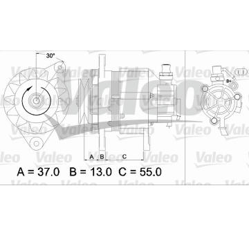 generátor VALEO 437146