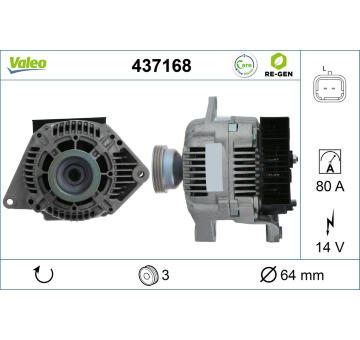 generátor VALEO 437168