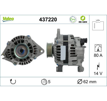generátor VALEO 437220