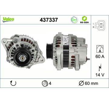 generátor VALEO 437337