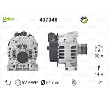 generátor VALEO 437346