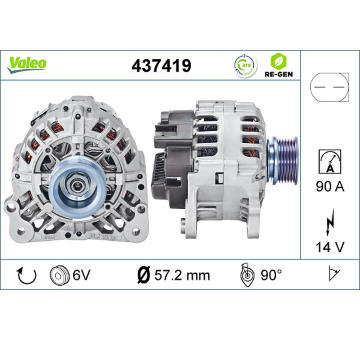 generátor VALEO 437419