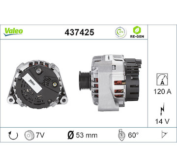 generátor VALEO 437425