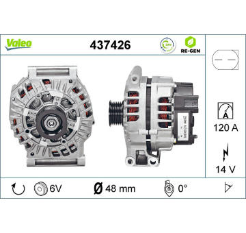 generátor VALEO 437426