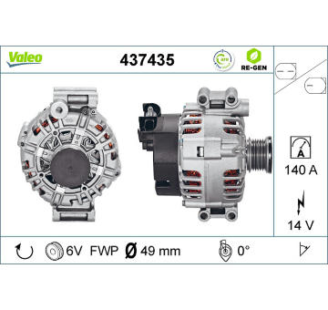 generátor VALEO 437435