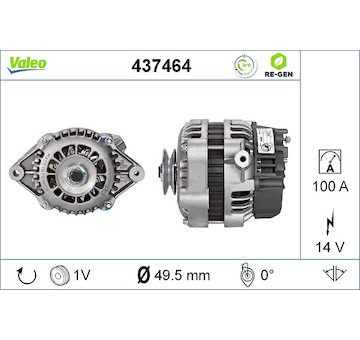 generátor VALEO 437464