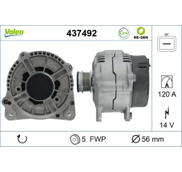 generátor VALEO 437492