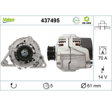 generátor VALEO 437495