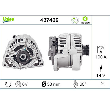 generátor VALEO 437496