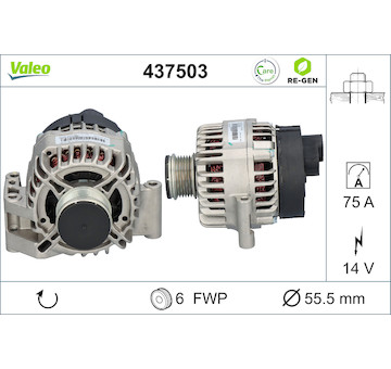 generátor VALEO 437503