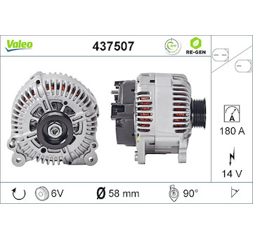 generátor VALEO 437507