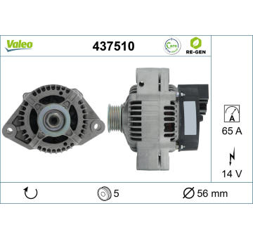 generátor VALEO 437510