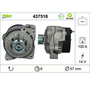 generátor VALEO 437516