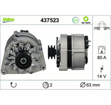 generátor VALEO 437523
