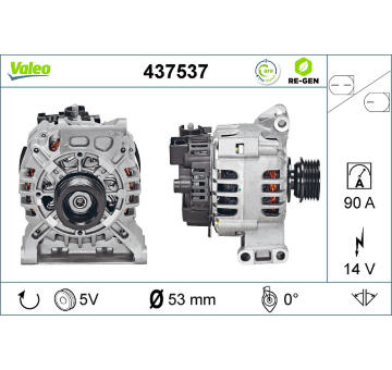 generátor VALEO 437537