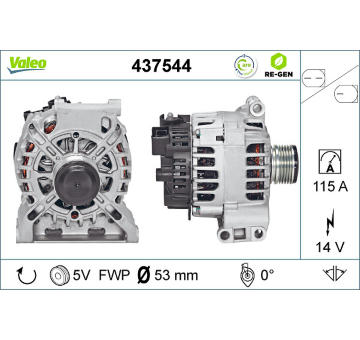 generátor VALEO 437544