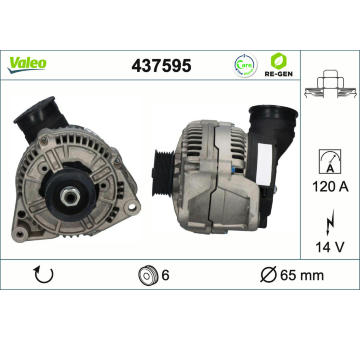 generátor VALEO 437595