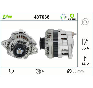 generátor VALEO 437638