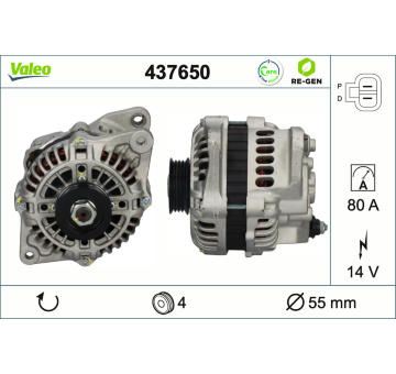 generátor VALEO 437650