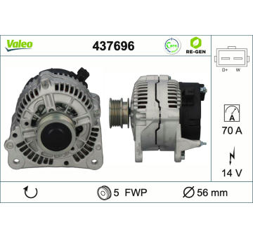 generátor VALEO 437696