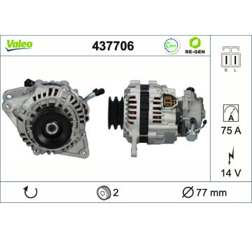 generátor VALEO 437706