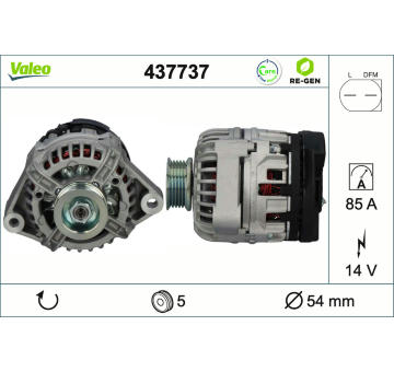 generátor VALEO 437737