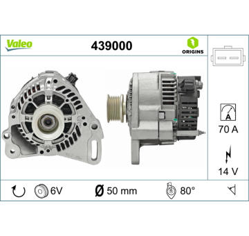 generátor VALEO 439000