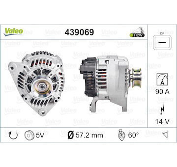 generátor VALEO 439069