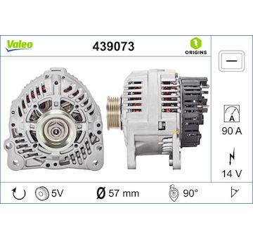 generátor VALEO 439073
