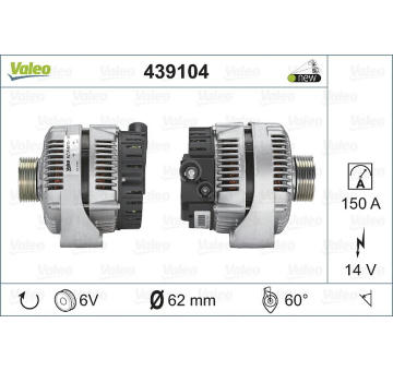 generátor VALEO 439104