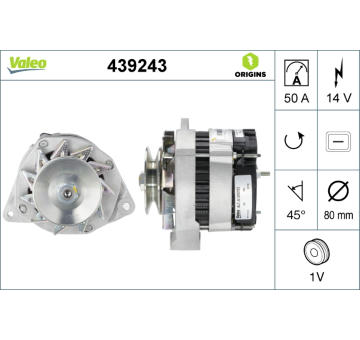 generátor VALEO 439243