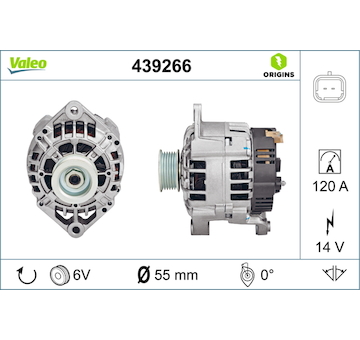 generátor VALEO 439266