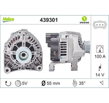 generátor VALEO 439301