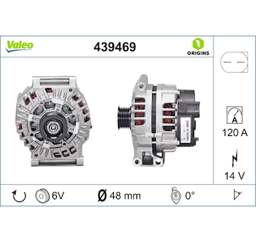 generátor VALEO 439469