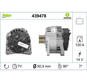 generátor VALEO 439478