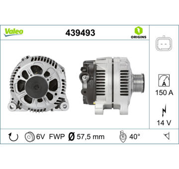 generátor VALEO 439493